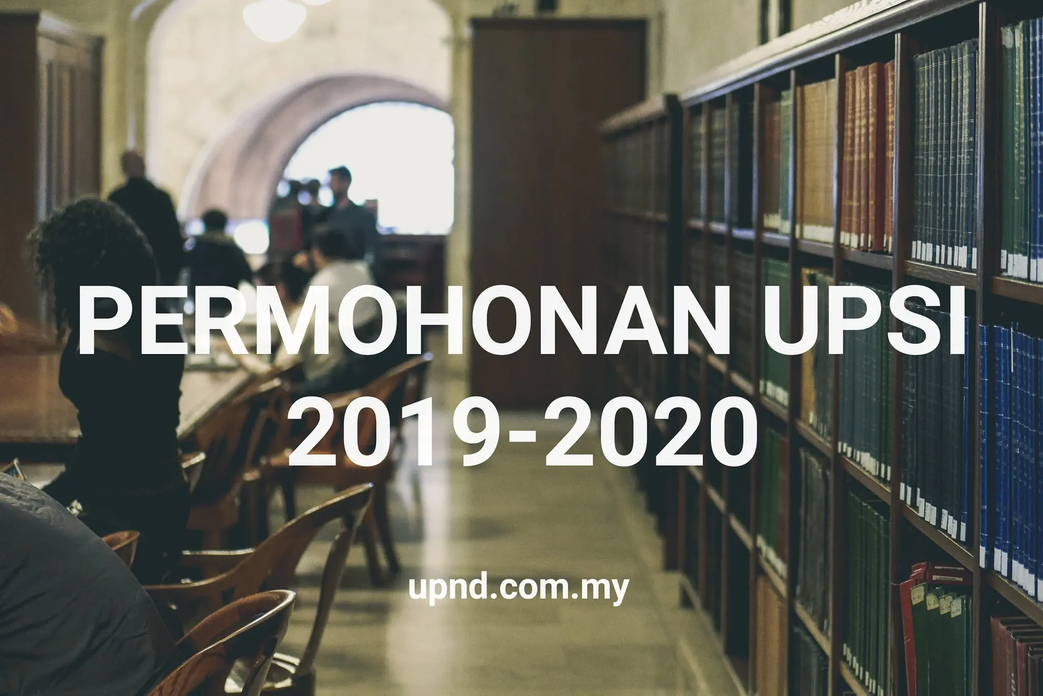 Permohonan Kemasukan UPSI Sesi 2019/2020 (Ijazah Sarjana Muda dan Diploma)