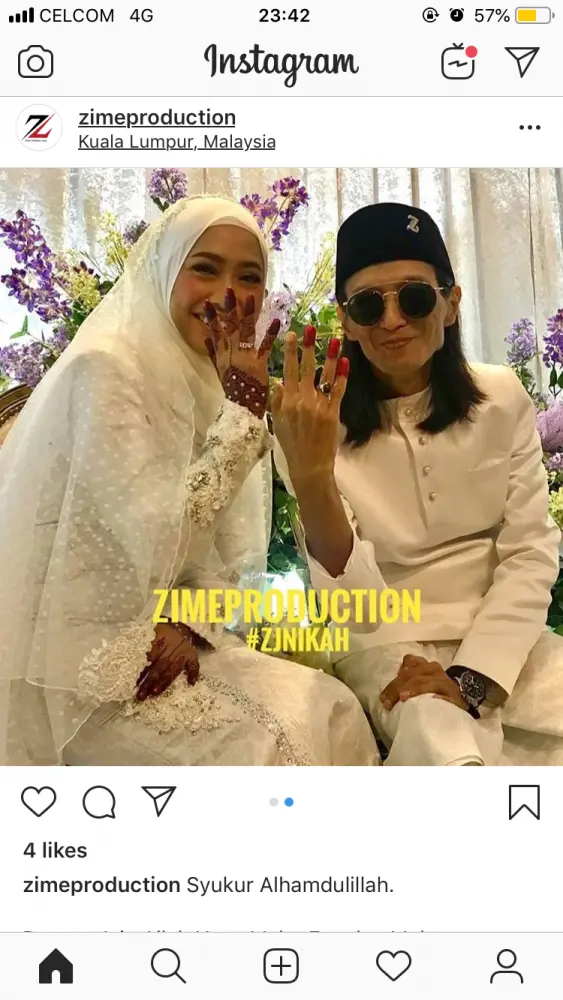Gambar Kahwin Zamani Slam ( Nikah 20.9.2019)