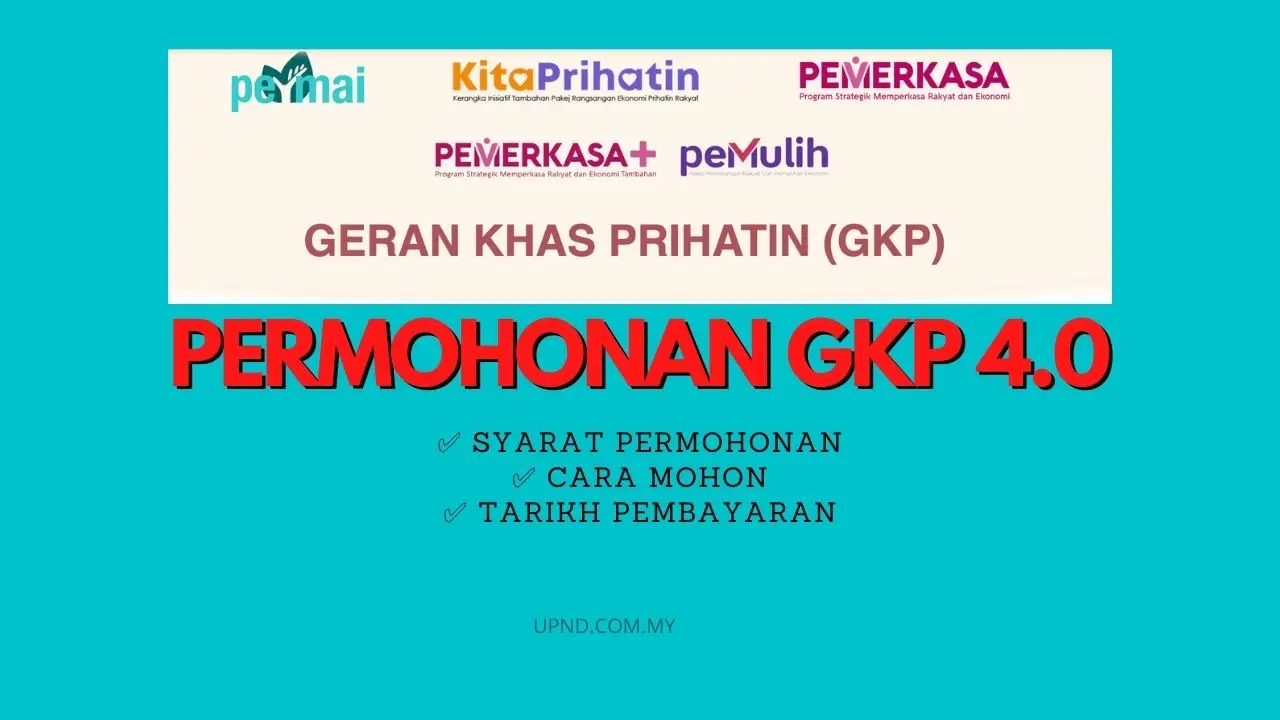 Permohonan GKP 4.0 Bantuan RM1000 (Semakan Status)