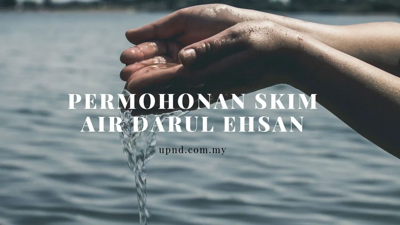 Permohonan Air Percuma Selangor: Skim Air Darul Ehsan 2020