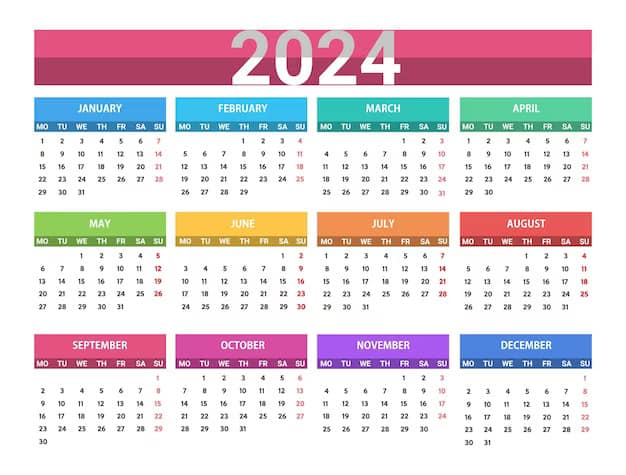 Senarai Cuti Kalendar 2024
